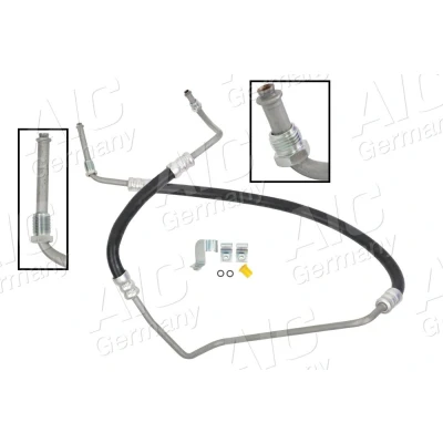 Bilde av AIC 58424 Hydraulikkslange, styring fra hydraulikkpumpe til styresnekke