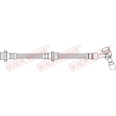 Bilde av QUICK BRAKE 50.748X Bremseslange 602 M10x1 NISSAN: Qashqai 2