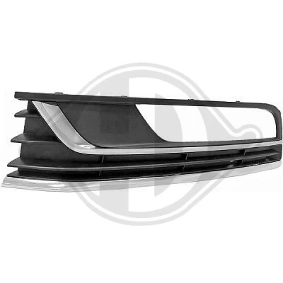 Bilde av DIEDERICHS 2248147 Ventilasjonsgitter forkrommet kant venstre VOLKSWAGEN: Passat B7 Variant