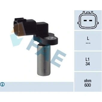 Bilde av Turtallssensor, motormanagement, nissan almera ii, hatchback tino, patrol gr wagon v, 23731 AA010, AD100,