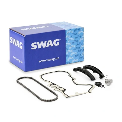 Bilde av SWAG 30 10 2423 Registerkjedesett Tannkjede, kjede lukket VOLKSWAGEN: Scirocco III, GOLF 6, Touran I, AUDI: A1 Hatchback, A3 Sportback, Hatchback