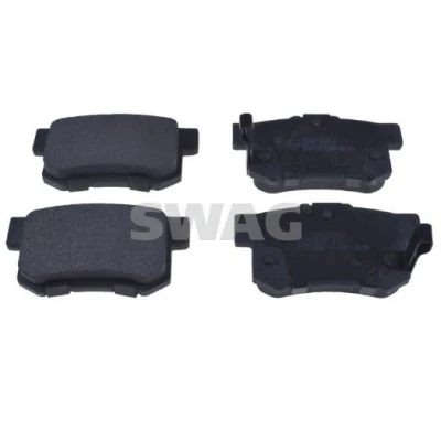 Bilde av SWAG 70 91 6873 Bremseklosser bakaksel med akustisk slitasjevarsel SUZUKI: SX4 I Hatchback, SWIFT 3, Kizashi, HONDA: S2000, CIVIC 7 Hatchback