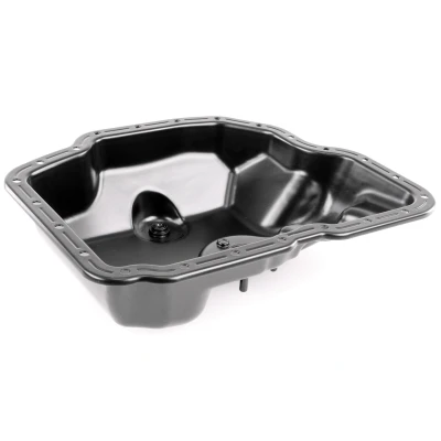 Bilde av VAICO V10 4700 Bunnpanne med oljeplugg hull for oljenivåmåler, uten oljekartetning, sensor, tetningsring stålplate