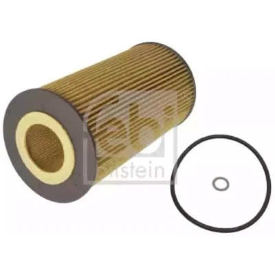 Bilde av FEBI BILSTEIN 101330 Oljefilter med tetningsring Filterinnsats AUDI: A6 C6 Avant, A4 B7 A8 D3