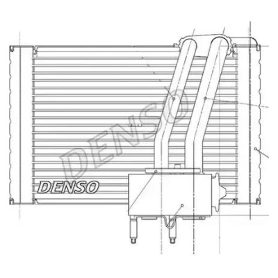Bilde av DENSO DEV07005 Fordamper