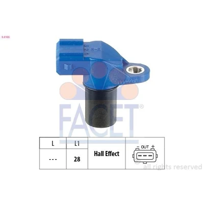 Bilde av FACET 9.0105 Turtallssensor, motormanagement Made in Italy OE Equivalent