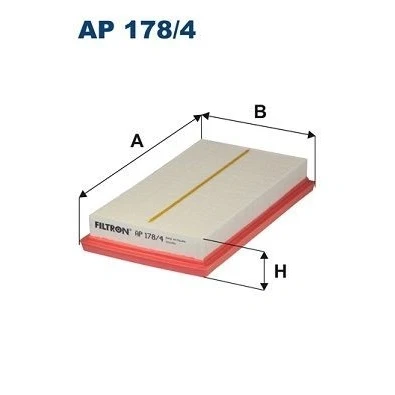 Bilde av FILTRON AP 178/4 Luftfilter 39,5 151 269 Filterinnsats TOYOTA: Corolla XII Stasjonsvogn, C HR, Camry VIII Sedan, SUZUKI: Across SUV