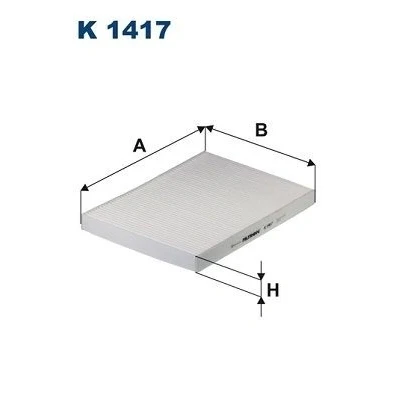 Bilde av FILTRON K 1417 Kupéfilter Partikkelfilter 300 214 25