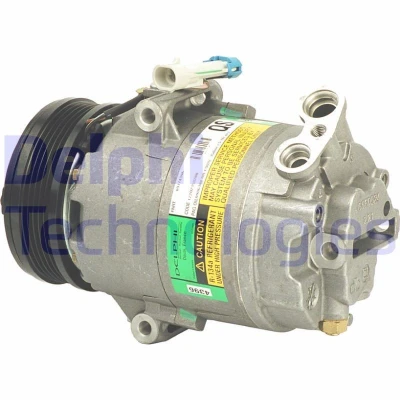 Bilde av DELPHI TSP0155025 Kompressor 6CVC PAG 46 med kompressorlje OPEL: Zafira A