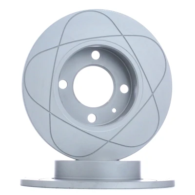 Bilde av ATE PowerDisc 24.0310 0151.1 Bremseskiver 239,0 10,0 4 100,0 fullt ut belagt med skruer VOLKSWAGEN: Polo II Hatchback, GOLF 2, 1