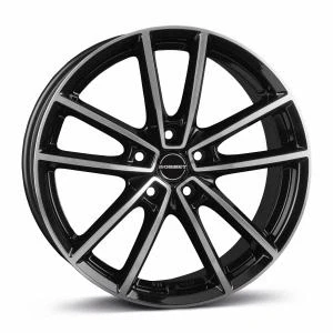 Bilde av BORBET W Black Polished Glossy 8x19 5/114.3 ET48 B72.6