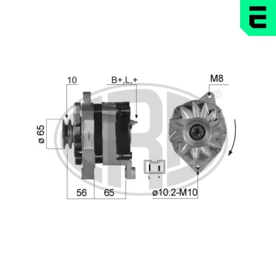 Bilde av Dynamo renault OE 77 00 784 890, 891, 01 351 757