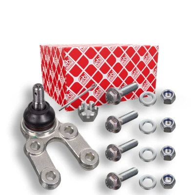 Bilde av FEBI BILSTEIN 41717 Bærekule framaksel venstre, nede, høyre med tilleggsmateriale 17,5 for casterstag SSANGYONG: Musso SUV, Korando II SUV