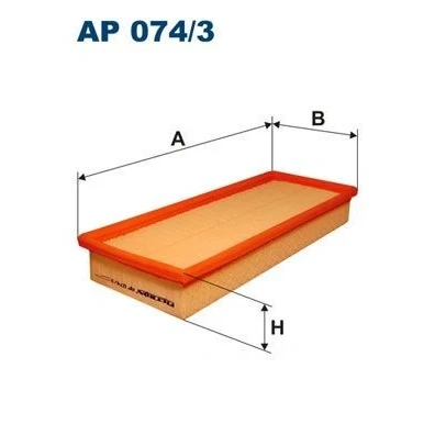 Bilde av FILTRON AP 074/3 Luftfilter 48 143 338 Filterinnsats FORD: MONDEO 3, 3 Kombi, Stufenheck