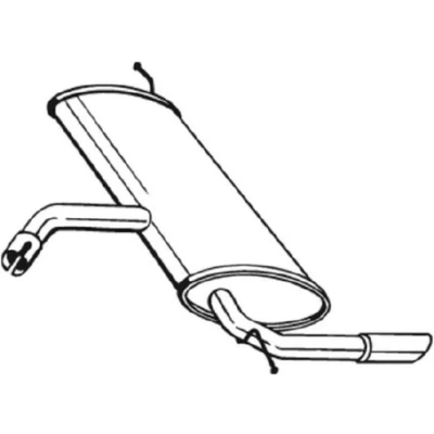 Bilde av sluttlyddemper, seat altea xl, toledo iii, 5P5253181AF, 5P5253181BH, 5P5253181BN, 5P5253181T
