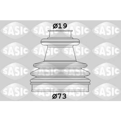 Bilde av SASIC 2933813 Drivakselmansjett hjulside