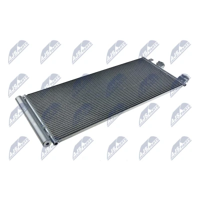 Bilde av NTY CCS PL 045 Kondensator med tørker Aluminium R 134a OPEL: Adam