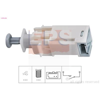 Bilde av EPS 1.810.226 bryter, koblingsbetjening (hastighetsreg) Made in Italy OE Equivalent