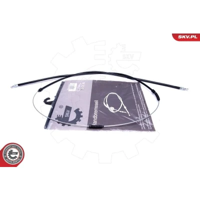 Bilde av Kabel, parkeringsbremse, Bak, citroën,fiat,peugeot, 1329845080, 1339394080, 1339676080, 4745V4, 4745W5