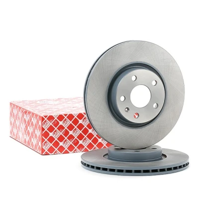Bilde av FEBI BILSTEIN 24384 Bremseskiver framaksel 312 25 5 112 innvendig ventilert belagt VOLKSWAGEN: Passat B8 Variant, CADDY 4 Kombi, Golf 7