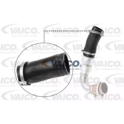 Bilde av VAICO V25 1036 Ladeluftslange gummi med tekstilforsterker Q+, original equipment manufacturer quality FORD: S Max Mk1, MONDEO 4 Turnier