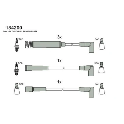 Bilde av HITACHI 134200 Pluggledninger