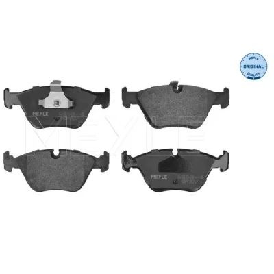 Bilde av MEYLE 025 216 7720 Bremseklosser ORIGINAL Quality framaksel klargjort for slitasjeindikator med antihyle blikk BMW: 5 Sedan