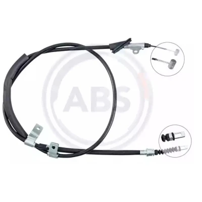 Bilde av Kabel, parkeringsbremse, Høyre bak, honda accord coupé vi, 47510 S82 A62
