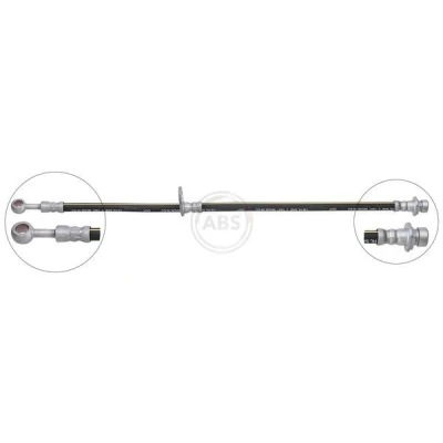 Bilde av A.B.S. SL 5002 Bremseslange 455 BANJO 10.0 mm HONDA: CR V 1