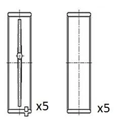 Bilde av FAI AutoParts BM1024 STD Veivaksellager