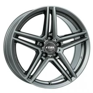 Bilde av Rial M10X Metal Grey 7.5x17 5/112 ET36 B66.6