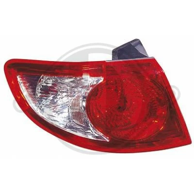 Bilde av DIEDERICHS 6871091 Baklykter venstre ytre del P21/5W, PY21W HYUNDAI: SANTA FE I, 2