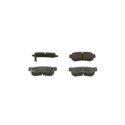 Bilde av BOSCH 0 986 494 417 Bremseklosser Low Metallic med akustisk slitasjevarsel montageanvisning HYUNDAI: Santa Fe 2, Tucson, I