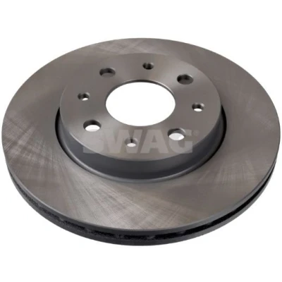 Bilde av SWAG 70 94 3826 Bremseskiver framaksel 240,2, 240 20 4 98 innvendig ventilert belagt FIAT: 500 Hatchback, C Cabrio, Panda II Hatchback