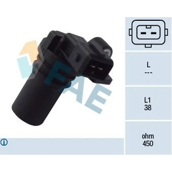 Bilde av Turtallssensor, motormanagement, ford, 1131913, 1135856, 1323872, 1385381, 1385382, 1M5A 6C315 AB, AC, AD, 6C