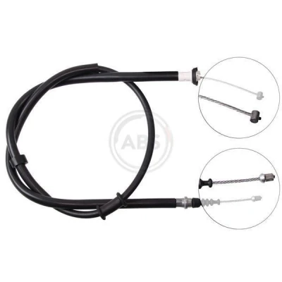 Bilde av A.B.S. K16787 Bremsekabel 1491 Skivebrems for høyre/venstre ratt FIAT: Panda II Hatchback, 500 C Cabrio