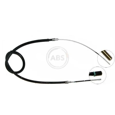 Bilde av A.B.S. K12466 Bremsekabel 1532 Trommelbrems for høyre/venstre ratt