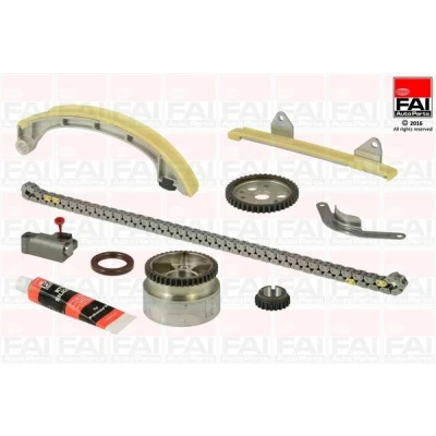 Bilde av FAI AutoParts TCK173VVT Registerkjedesett med tetning, tannhjul simplex, Kjede m/lite støy DAIHATSU: Terios II, I
