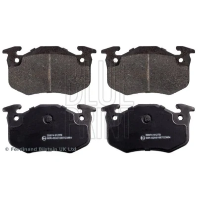 Bilde av BLUE PRINT ADP154238 Bremseklosser bakaksel klargjort for slitasjeindikator PEUGEOT: 206 Hatchback, 306 SW, CITROËN: ZX Hatchback