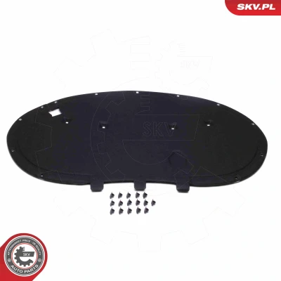 Bilde av Motorrom isolering, vw passat alltrack b7, b7 variant, 3AA 863 831, 831A