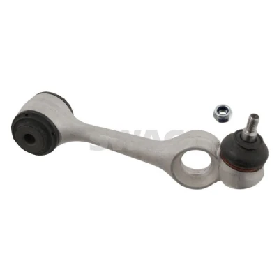 Bilde av SWAG 10 73 0004 Bærebru med sikringsmutter lager, støtte / styreledd framaksel høyre, øvre Casterstag Aluminium