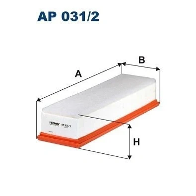 Bilde av FILTRON AP 031/2 Luftfilter 72,5 113,5 344 Filterinnsats BMW: 5 Touring, Sedan, X3