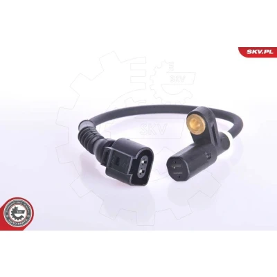 Bilde av ESEN SKV 06SKV014 ABS Sensor bakaksel 2 polet 220mm 12V elektrisk svart oval hun VOLKSWAGEN: Golf 4, 4 Variant, Bora Sedan, AUDI: A3 Hatchback