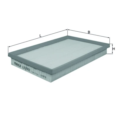 Bilde av MAHLE ORIGINAL LX 2992 Luftfilter 36,5 182 269 Filterinnsats TOYOTA: RAV4 IV SUV