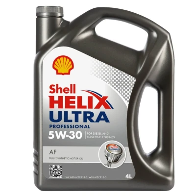Bilde av Shell Helix Ultra Prof AF 5W 30 4l Motorolje 550046650 FORD: MONDEO 4 Turnier, Ranger Mk3, Transit Custom V362 Van, VOLVO: V70 3, 2, V50