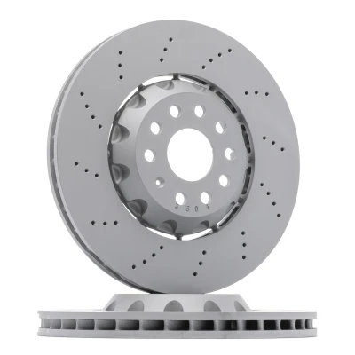 Bilde av ZIMMERMANN 600.3262.70 Bremseskiver 340 30 10/5 5 112 innvendig ventilert, hullet, todelt bremseskive belagt legert / høykull VOLKSWAGEN: Golf 7