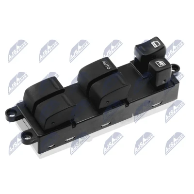 Bilde av Bryter, vindusløfter, Foran venstre, nissan pathfinder iii, 254014M500, 25401 4M500, 254014Y100, 4Y100, 254019W100, 254019W10D