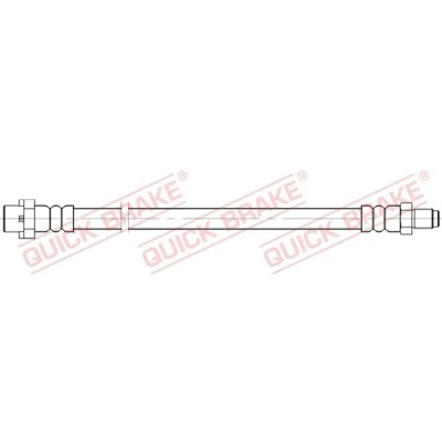 Bilde av QUICK BRAKE 37.044 Bremseslange 208 M10x1 BMW: Z4 Roadster
