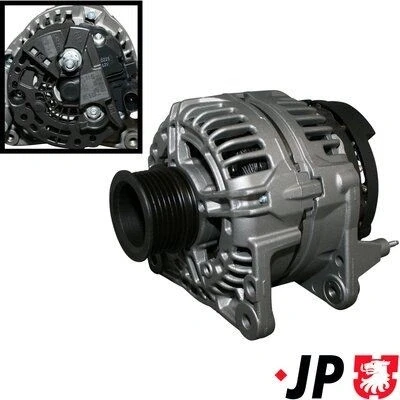 Bilde av JP GROUP 1190102800 Dynamo 14V 70A VOLKSWAGEN: Golf 4, Polo IV Hatchback, New Beetle SKODA: Octavia I 1 Combi