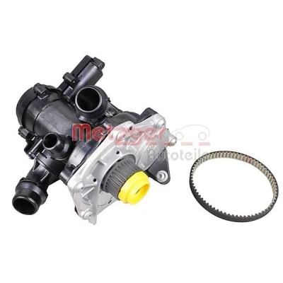 Bilde av METZGER 4007039 Vannpumpe 29 med termostat, rem mekanisk kapsling AUDI: A7 Sportback, A6 C7 Sedan, VOLKSWAGEN: Golf 7